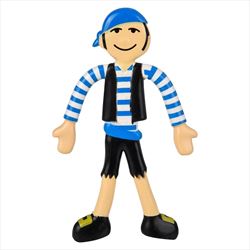 TR88218 Bendable Pirate 3 3/4